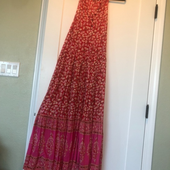 Gorgeous SPELL &THE GYPSY Delirium red maxi dress - Picture 3 of 5